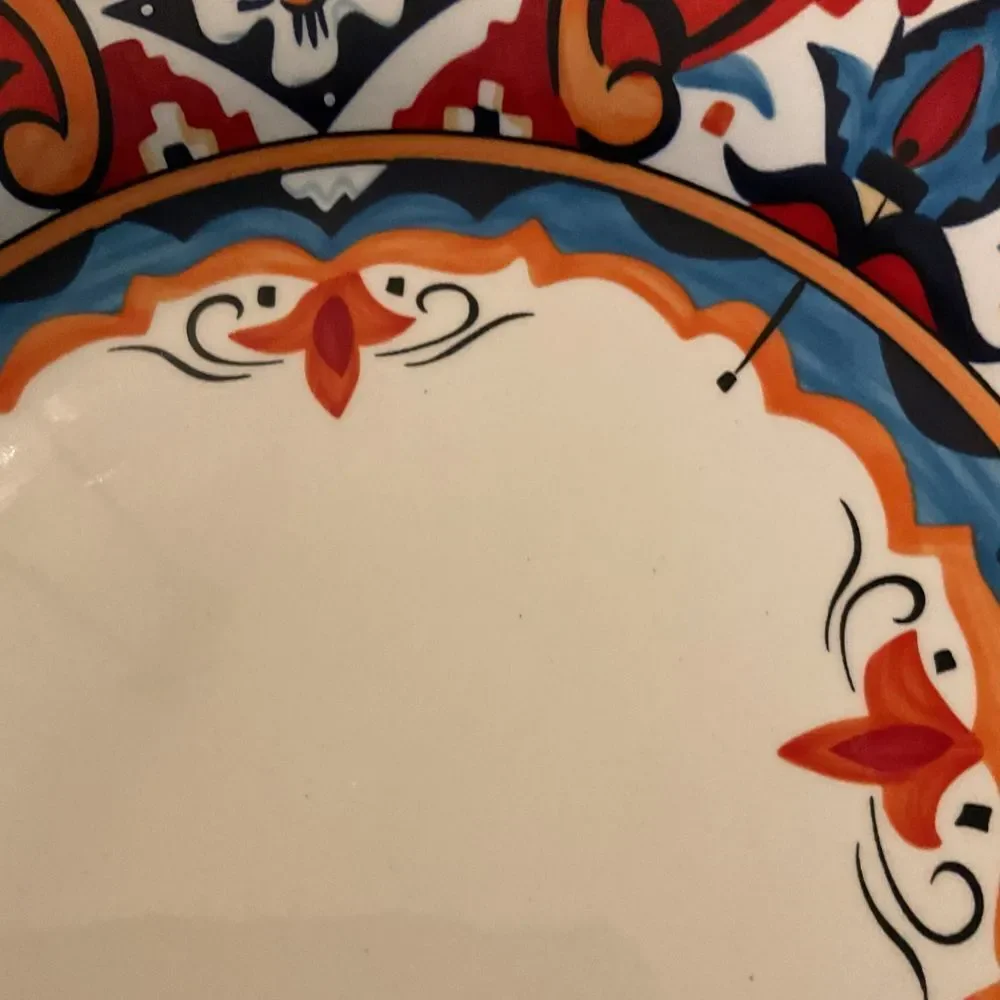 Pier 1 Imports Karina Tile Handcrafted Earthenware‎ Moroccan Design 11